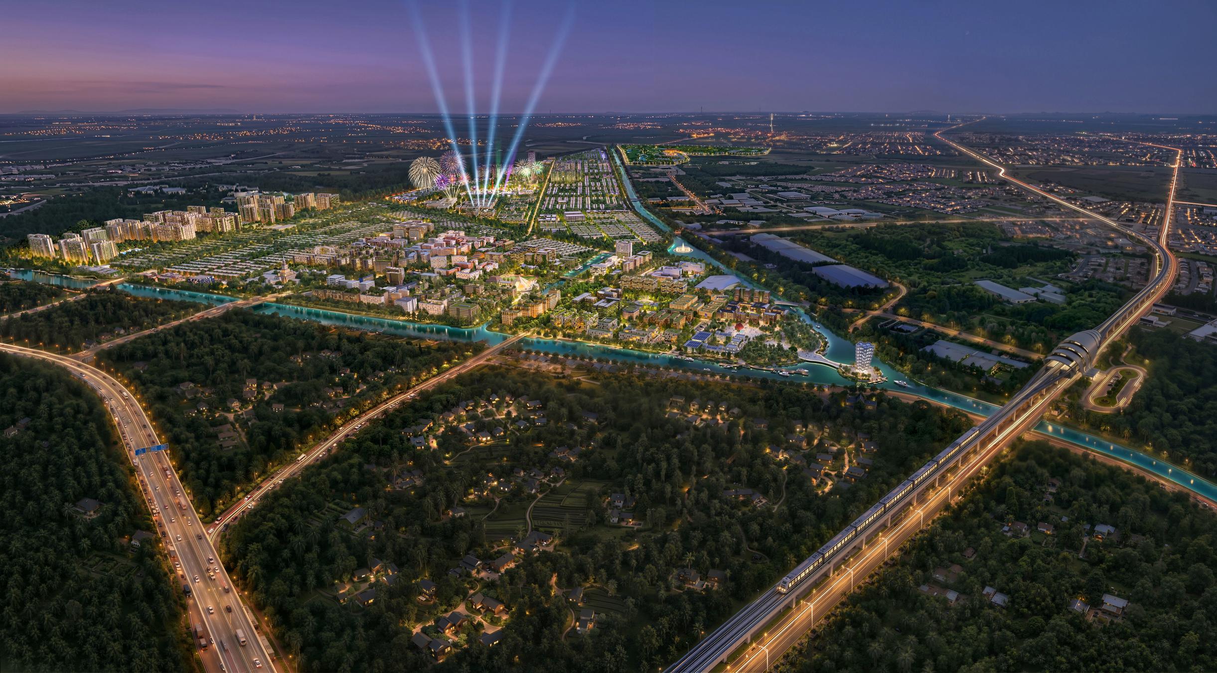 Phối cảnh, tổng mặt bằng và bản đồ vị trí Vinhomes Sài Gòn Park