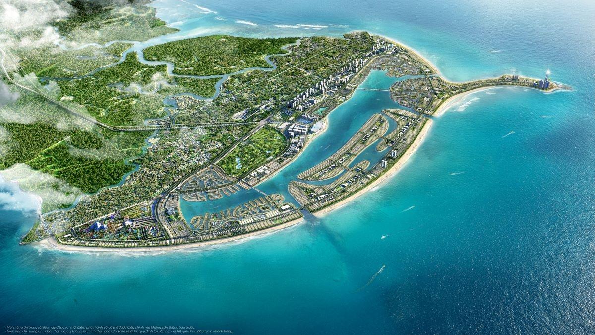 Hình ảnh phối cảnh tổng thể Vinhomes Green Paradise